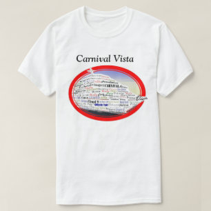 T-shirt Voyage de jeune fille de vue de carnaval