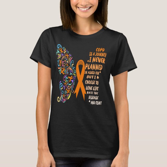 T-shirt Voyage de la MPOC vie vie combat (Devant)