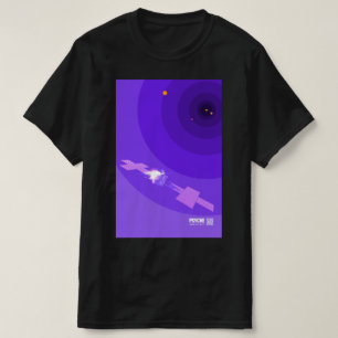 T-shirt Voyage de métal