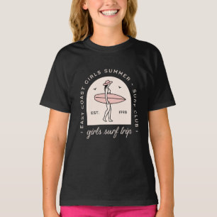 T-shirt Voyage de surf pour filles club de surf meilleures
