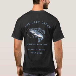 T-shirt Voyage de week-end sur le thème de la pêche pour e