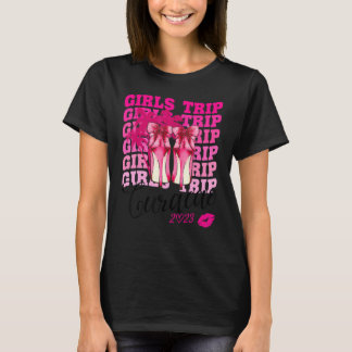 T-shirt Voyage Des Filles Curacao 2023 Pour Les Filles Wee