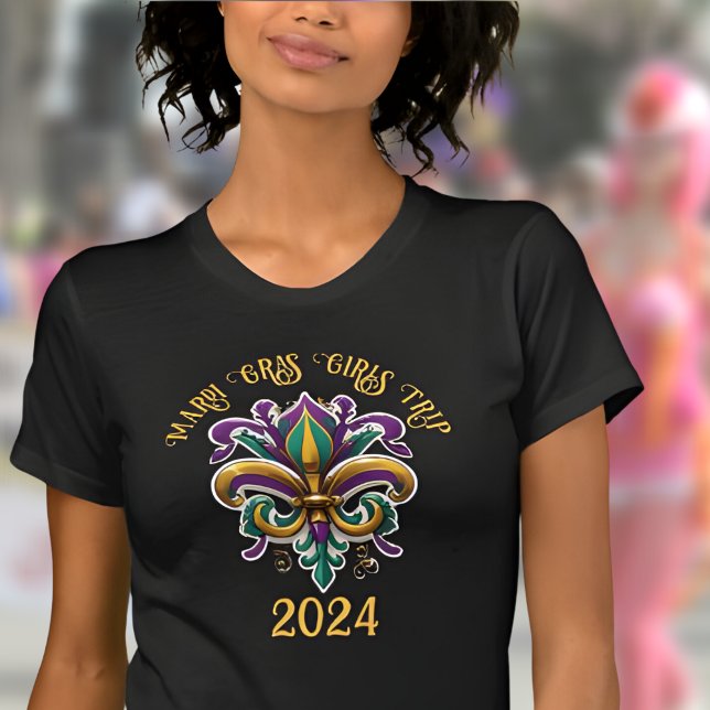 T-shirt Voyage des filles Mardi Gras 2024 (Créateur téléchargé)