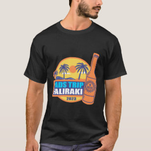 T-shirt Voyage des gars à Faliraki 2023 Rhodes Étudiants E