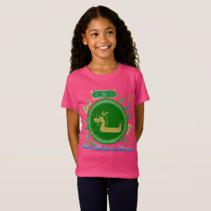 T-Shirt Voyage du dragon de jade rose