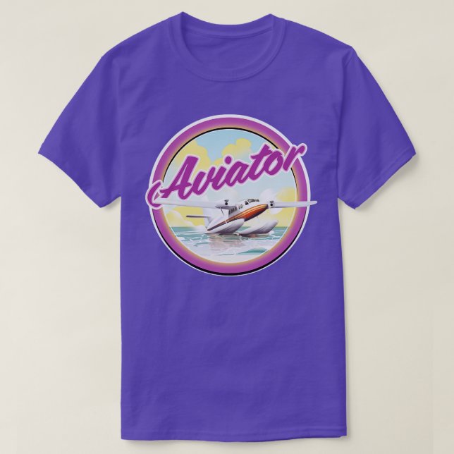T-shirt Voyage en avion (Design devant)