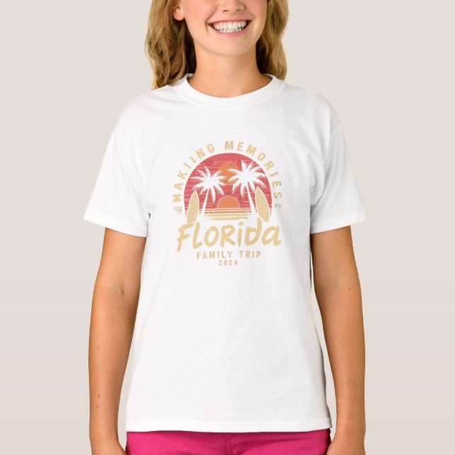 T-Shirt - Voyage en famille (Devant)
