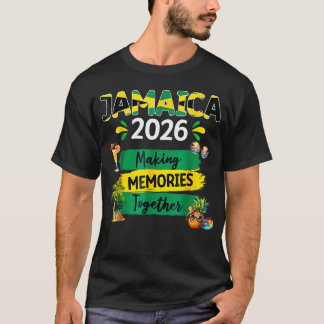 T-shirt Voyage en famille à la Jamaïque 2026 Création de s