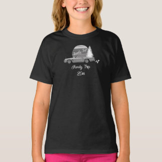 T-shirt Voyage En Famille Pour Fille