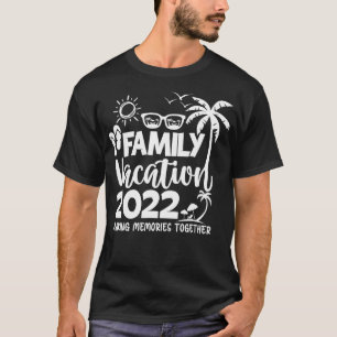 T-shirt Voyage en famille Summer Vacation Beach 2022 Vinta
