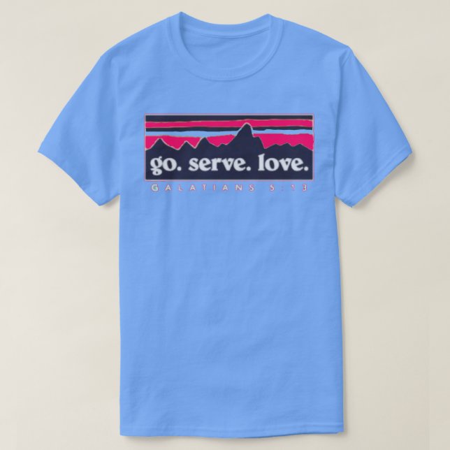 T-shirt Voyage en mission (Design devant)