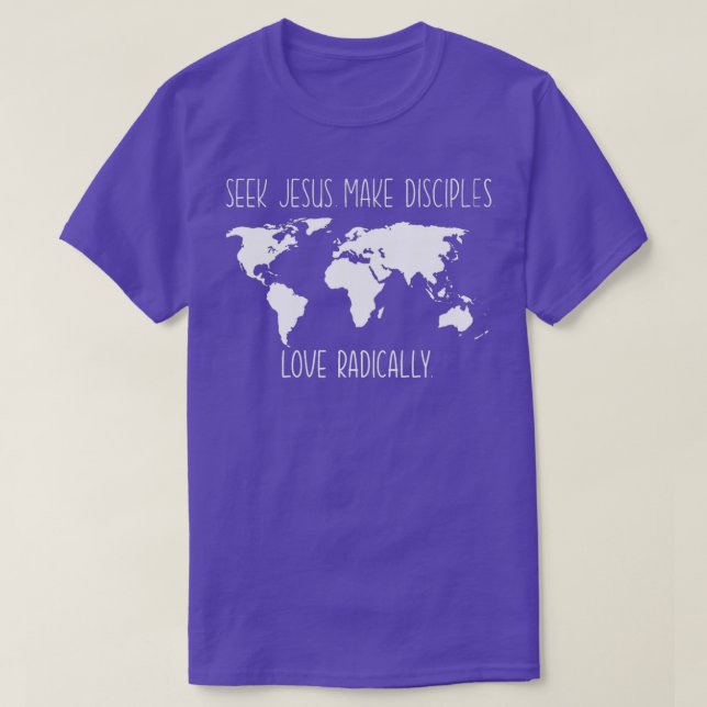 T-shirt Voyage en mission (Design devant)