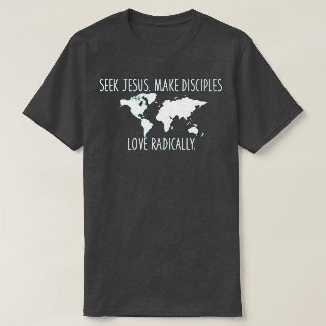 T-shirt Voyage en mission T (Design devant)