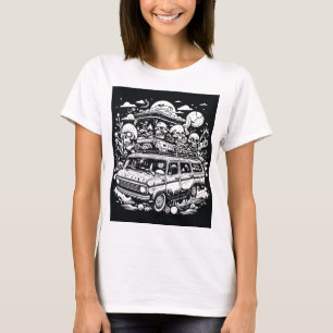 T-shirt Voyage en route vers nulle part