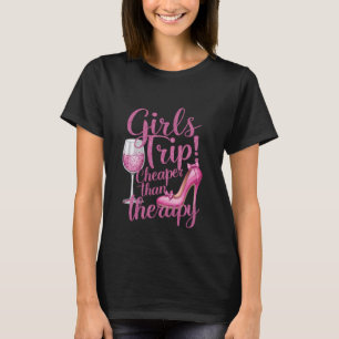 T-shirt Voyage entre filles moins cher que la thérapie Wee