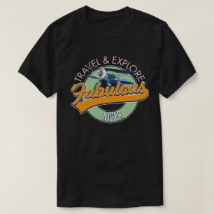T-shirt voyage explorer fabuleux logo Niger