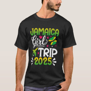 T-shirt Voyage Filles Jamaïque 2025 Vacances Jamaïque Tour