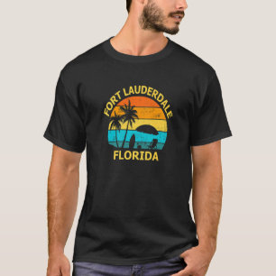 T-shirt Voyage Fort Lauderdale Floride Vacances Souvenir