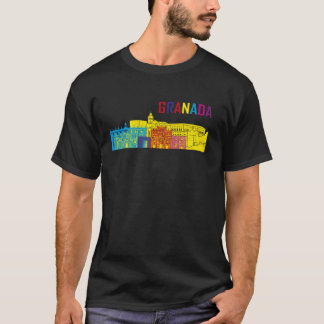 T-shirt Voyage Grenade Espagne Europe Espagne Famille espa