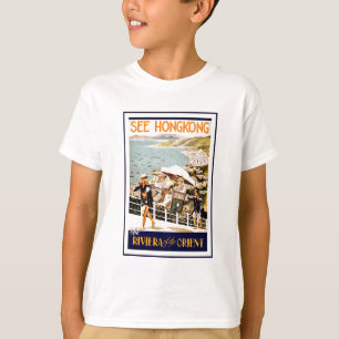 T-shirt Voyage Hong Kong la Riviera de l'Orient