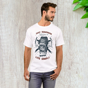 T-shirt Voyage Loin Et Large