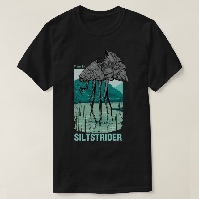T-shirt Voyage Par Silt Strider (Design devant)