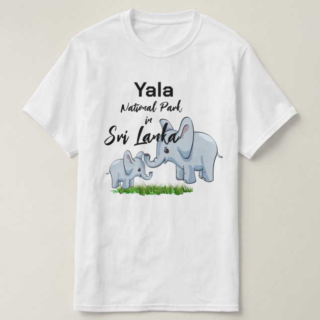 T-shirt Voyage Sri Lanka (Design devant)