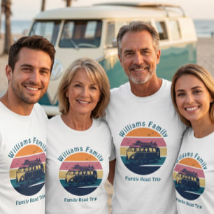 T-shirt Voyage sur mesure en famille