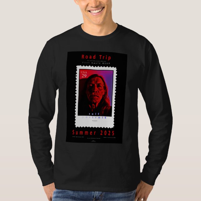 T-shirt Voyage sur route 2025 (Devant)