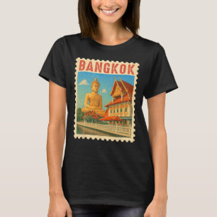 T-shirt Voyage Thaïlande Souvenir Bouddha Thaïlande Gif