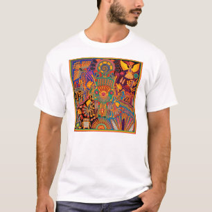 T-shirt Voyage tribal maya mexicain de Boho d'art d'Oaxaca