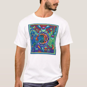 T-shirt Voyage tribal maya mexicain de Boho d'art d'Oaxaca