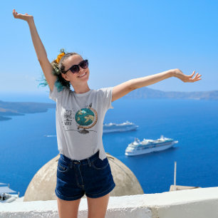 T-shirt Voyageons l'aventure graphique mondiale