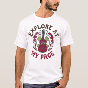T-shirt Voyager à mon rythme en solo