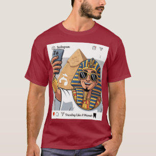 T-shirt Voyager comme un pharaon