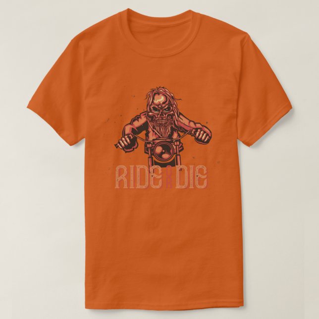 T-SHIRT VOYAGER OU MOURIR (Design devant)