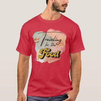 T-shirt Voyager pour le cadeau gastronomique