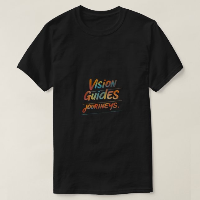 T-shirt Voyager Visionnaire (Design devant)