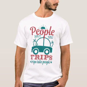 T-shirt Voyager Voyageur Aventure Cadeau