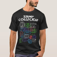 Voyageur et aventurier du collecteur de timbres de