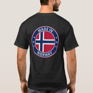 T-shirt Voyageur Global - Fabriqué En Norge Norvège (Mod