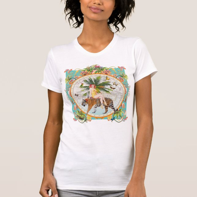 T-shirt Voyageur mondain (Devant)