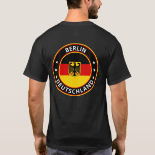 T-shirt Voyageur mondial - 'City', Deutschland   Allemagne