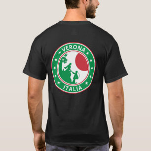 T-shirt Voyageur mondial - Vérone, Italie