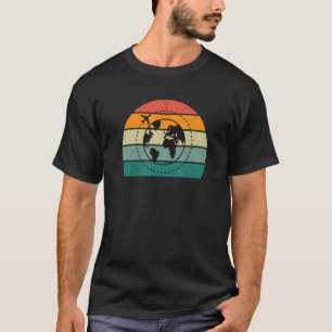 T-shirt Voyageur Vacances Vacances Vacances Relaxation pro