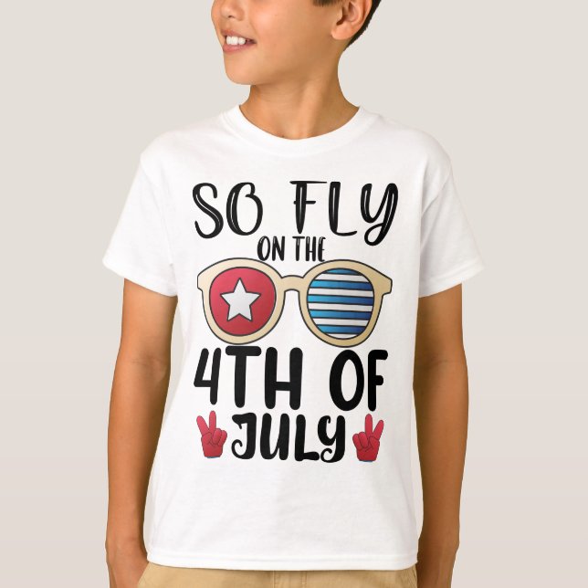 T-shirt Voyagez Donc Sur Le Drapeau Américain 4 juillet US (Devant)