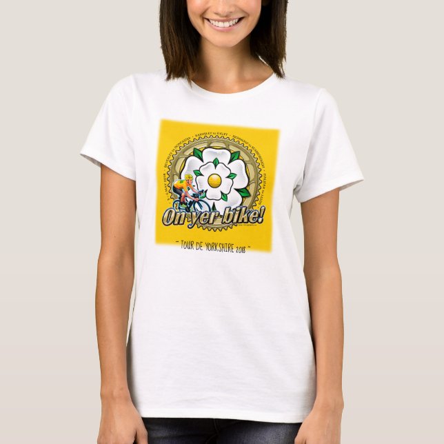 T-shirt Voyagez le ` 2018 de De Yorkshire chemise sur de (Devant)