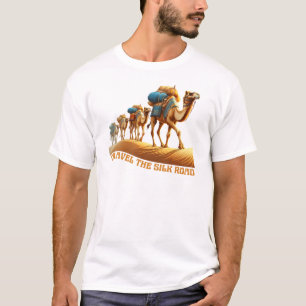 T-shirt Voyagez sur la route de la soie