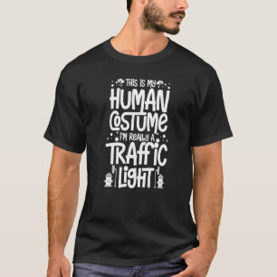 T-shirt Voyant de trafic Signal vert jaune rouge Stop Styl