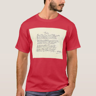 T-shirt Voyelles (Rimbaud)